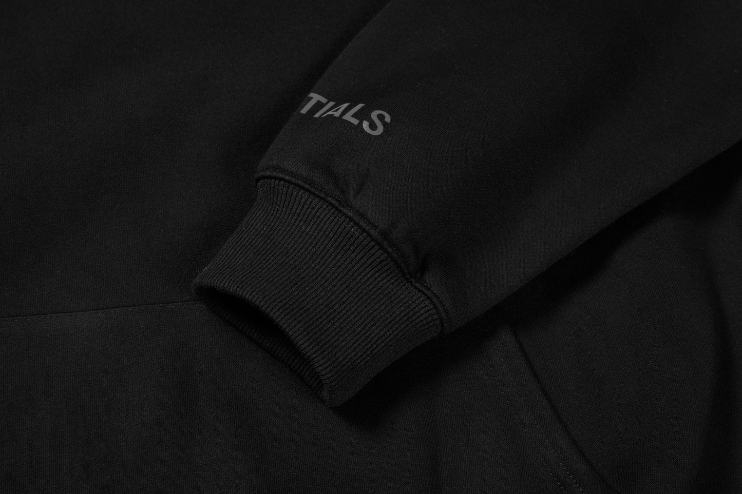NEW! Stylish 3:3 Essentials Hooded Sweatshirt 3:3 3SS3NTIALS HOODIE (Black)
