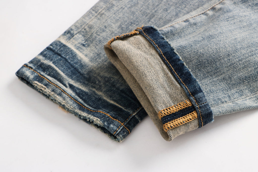 MX1 ripped skinny jeans