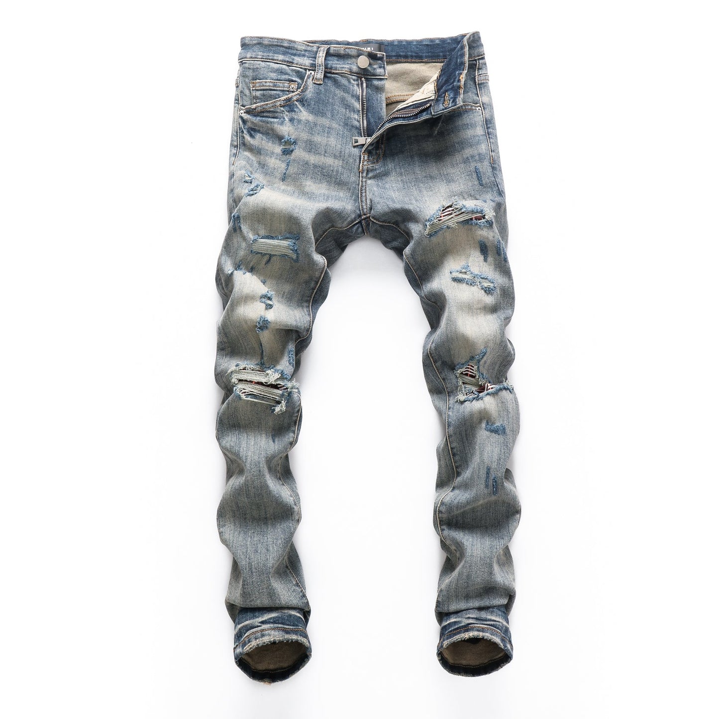 MX1 ripped skinny jeans