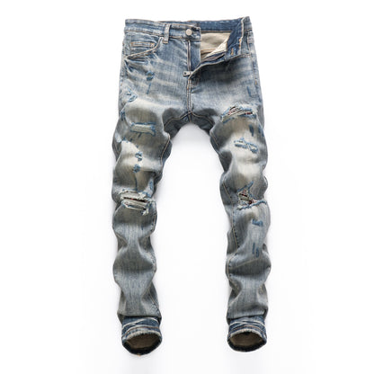 MX1 ripped skinny jeans