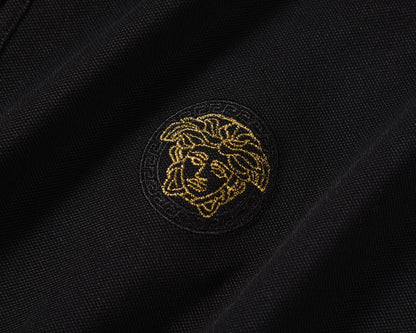 Embellished Collar Polo Shirt