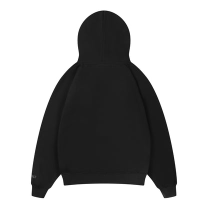 NEW! Stylish 3:3 Essentials Hooded Sweatshirt 3:3 3SS3NTIALS HOODIE (Black)