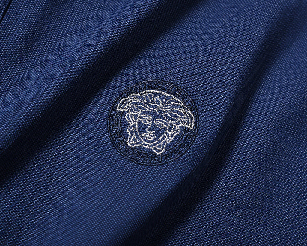 Embellished Collar Polo Shirt