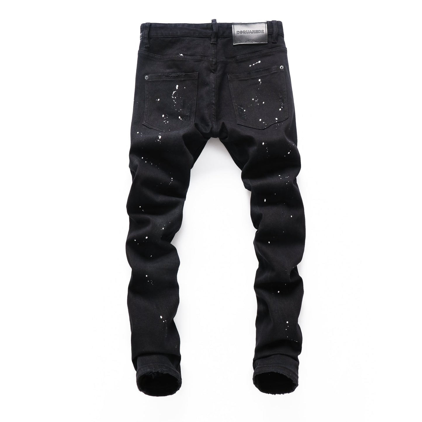 Paint splatter detail jeans