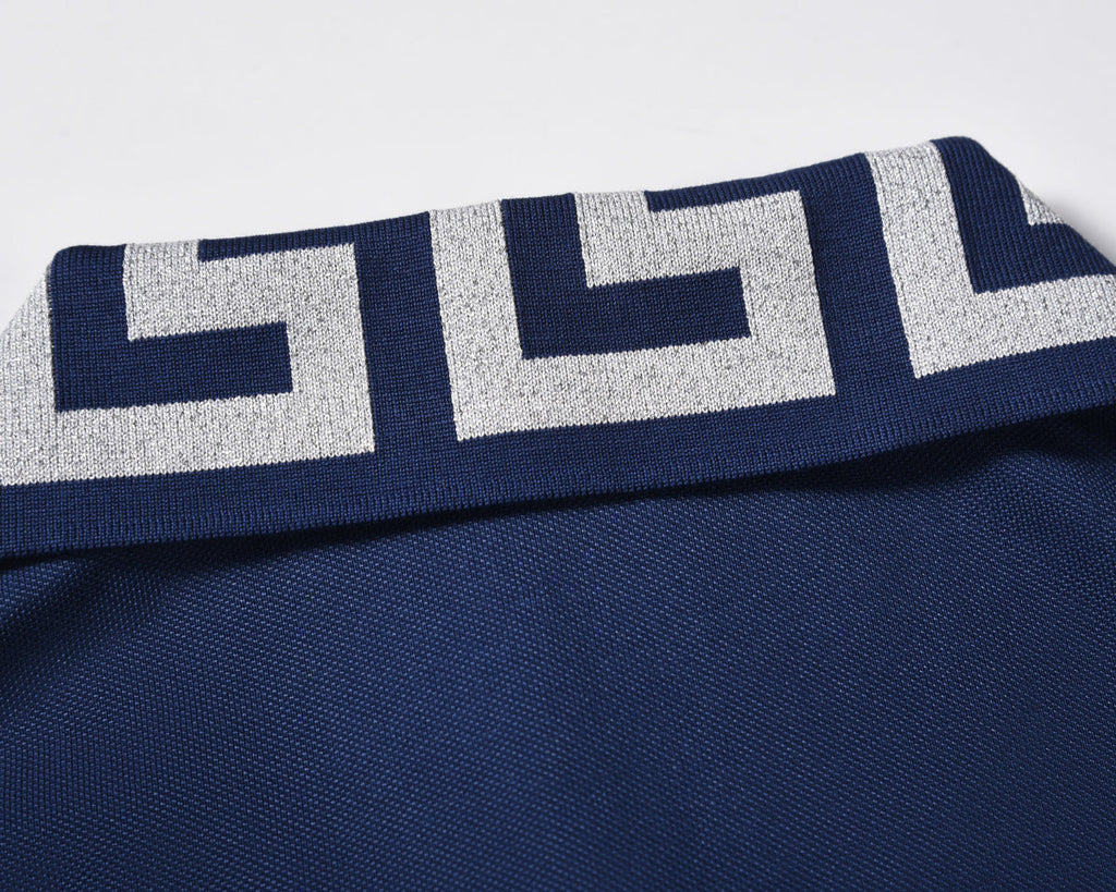 Embellished Collar Polo Shirt