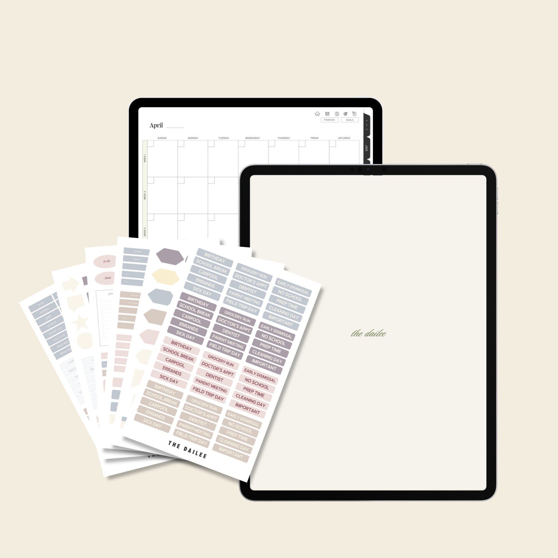hyperlinked digital planner